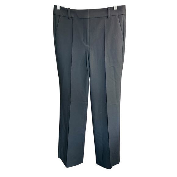 J Crew Cropped Natalia pant four-season stretch Women's 8 Black CC477 Career NWT - Picture 1 of 9